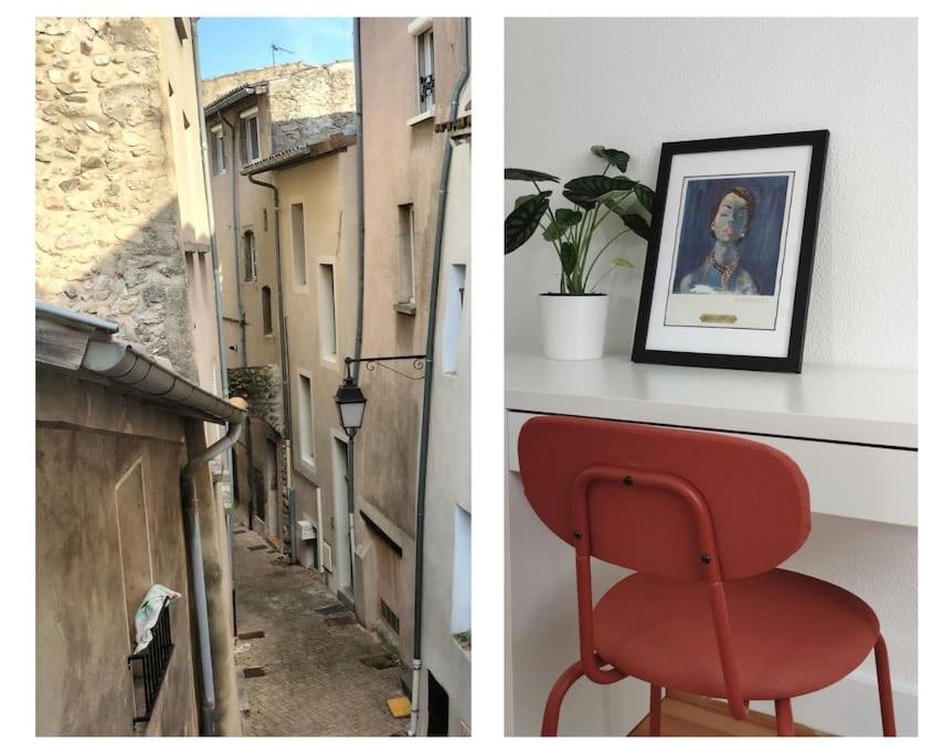 La Maison Du Chateau Au Calme Et Centrale 罗纳河畔的图尔农 外观 照片
